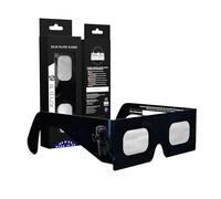 Absolute Eclipse Occhiali Eclissi Solare Certificati ISO 12312-2 CE | EVA | Occhiali per Vedere Eclissi 12 Agosto 2026 | Adulti e Bambini | Confezione da 10 | Produttore Europeo