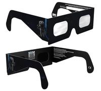 Absolute Eclipse Occhiali Eclissi Solare Certificati ISO 12312-2 CE | EVA | Occhiali per Vedere Eclissi 12 Agosto 2026 | Adulti e Bambini | Confezione da 2 | Produttore Europeo
