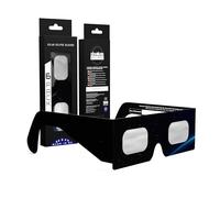 Absolute Eclipse Occhiali Eclissi Solare Certificati ISO 12312-2 CE | Orbiter | Per Eclissi 12 Agosto 2026 | Adulti e Bambini | Confezione da 6 Produttore Europeo