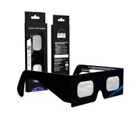 Absolute Eclipse Occhiali Eclissi Solare Certificati ISO 12312-2 CE | Orbiter | Per Eclissi 12 Agosto 2026 | Adulti e Bambini | Confezione da 2 Produttore Europeo