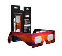 Absolute Eclipse Occhiali Eclissi Solare Certificati ISO 12312-2 CE | Palms | Occhiali per Vedere Eclissi 12 Agosto 2026 | Adulti e Bambini | Confezione da 10 | Produttore Europeo