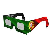Absolute Eclipse Occhiali Eclissi Solare Certificati ISO 12312-2 CE | PT | Occhiali per Vedere Eclissi 12 Agosto 2026 | Adulti e Bambini | Confezione da 1 | Produttore Europeo
