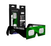 Absolute Eclipse Occhiali Eclissi Solare Certificati ISO 12312-2 CE | PT | Per Eclissi 12 Agosto 2026 | Adulti e Bambini | Confezione da 10 Produttore Europeo