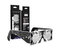 Absolute Eclipse Occhiali Eclissi Solare Certificati ISO 12312-2 CE | Reflective | Occhiali per Vedere Eclissi 12 Agosto 2026 | Adulti e Bambini | Confezione da 6 - Famiglia | Produttore Europeo