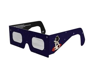 Absolute Eclipse Occhiali Eclissi Solare Certificati ISO 12312-2 CE | Rocketrider | Per Eclissi 12 Agosto 2026 | Adulti e Bambini | Confezione da 1 Produttore Europeo