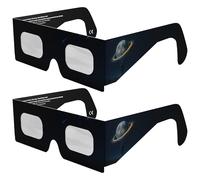 Absolute Eclipse Occhiali Eclissi Solare Certificati ISO 12312-2 CE | Stranded | Per Eclissi 12 Agosto 2026 | Adulti e Bambini | Confezione da 2 Produttore Europeo