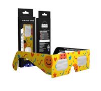 Absolute Eclipse Occhiali Fun Solar Eclipse - ISO 12312-2 testati e certificati CE - Produttore UE - Confezione famiglia da 6 - 2026 Eclipse Europe