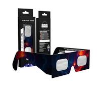Absolute Eclipse Occhiali Nebula Solar Eclipse - ISO 12312-2 Testato e certificato CE - Produttore UE - Confezione famiglia da 6 - 2026 Eclipse Europe