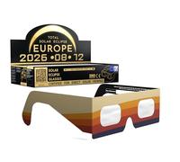 Absolute Eclipse Occhiali Peace Solar Eclipse all'ingrosso all'ingrosso - Testato ISO 12312-2 e certificato CE - Produttore UE - Confezione all'ingrosso da 100 - 2026 Eclipse Europe