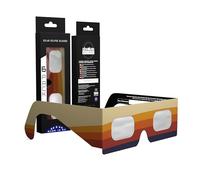 Absolute Eclipse Occhiali per eclissi solare della pace, testati ISO 12312-2 e certificati CE, produttore UE - Confezione famiglia da 6 - 2026 Eclipse Europe