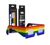 Absolute Eclipse Occhiali Rainbow Solar Eclipse - ISO 12312-2 Testato e certificato CE - Produttore UE - Confezione da 2 paia - 2026 Eclipse Europe