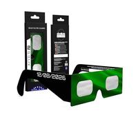 Absolute Eclipse PT Occhiali da sole Eclipse - ISO 12312-2 testati e certificati CE - Produttore UE - Confezione da 2 paia - 2026 Eclipse Europe