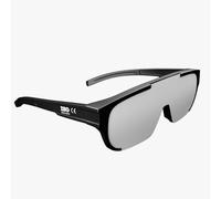 Absolute Eclipse Solar Eclipse - Occhiali da sole da indossare sopra gli occhiali normali, filtro solare avvolgente, certificati CE EN ISO 12312-2:2015 PPE Cat II, OD 4.67