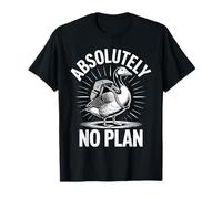 Absolutely No Plan Funny Goose Zaino Caos Maglietta