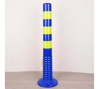absperrpfosten & birilli stradali Paletti di sicurezza in plastica alti 45/75 cm per vialetti, Dissuasori di parcheggio fissi con vite, Colonna riflettente per il traffico ad alta visibilità ( Color :