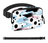 Abstract Art-159 - Marsupio unisex, alla moda, per sport, escursionismo, escursionismo, donna, uomo, multicolore, 4 x 23 x 15 cm, Multicolore, 1.5x9.0x5.9in/4x23x15cm