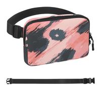 Abstract Art-165 - Marsupio unisex alla moda, borsa a tracolla sportiva sottile, alla moda, per jogging, escursionismo, escursionismo, donna, uomo, multicolore, 4 x 23 x 15 cm, Multicolore,