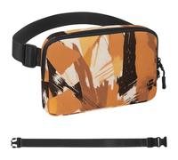 Abstract Art-174 - Marsupio unisex, alla moda, per jogging, escursionismo, escursionismo, donna, uomo, multicolore, 4 x 23 x 15 cm, Multicolore, 1.5x9.0x5.9in/4x23x15cm