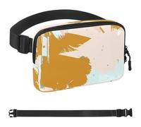 Abstract Art-186 - Marsupio unisex alla moda, borsa a tracolla sportiva sottile, alla moda, per jogging, escursionismo, escursionismo, donna, uomo, multicolore, 4 x 23 x 15 cm, Multicolore,