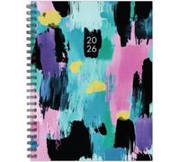 Abstract Art 2026 6.5 X 8.5 Weekly Monthly Softcover Planner BOOK NUOVO