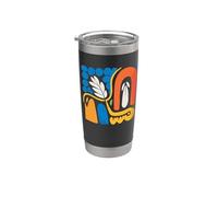 Abstract Art Geometric Pattern Mosaic Bicchiere termico in acciaio inox doppia parete