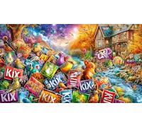 Abstract Art Graffiti Puzzle 1000 pezzi - Gioco educativo difficile & Stimolante Regalo per adulti e bambini 75x50/1000pcs