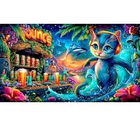 Abstract Art Graffiti Puzzle 1000 pezzi per adulti e bambini - Gioco estremamente difficile & Stimolante Idea regalo perfetta 38x26/1000pcs