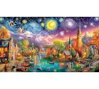 Abstract Art Graffiti Puzzle 1000 pezzi per adulti - Gioco per la famiglia difficile & Stimolante Attività domestica 75x50/1000pcs