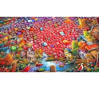 Abstract Art Graffiti Puzzle 1000 pezzi per bambini - Gioco divertente & Stimolante per adulti e famiglia 38x52/1000pcs