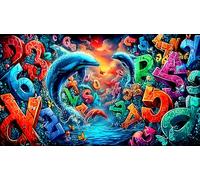 Abstract Art Graffiti Puzzle per adulti 1000 pezzi - Gioco difficile & Stimolante Attività domestica Regalo 75x50/1000pcs