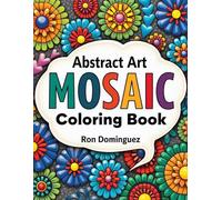 Abstract Art mosaic coloring book