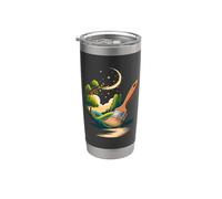 Abstract Art Pennello Pittore Vernice Dipinto Bicchiere termico in acciaio inox doppia parete