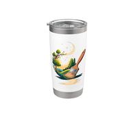 Abstract Art Pennello Pittore Vernice Dipinto Bicchiere termico in acciaio inox doppia parete
