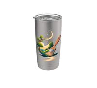 Abstract Art Pennello Pittore Vernice Dipinto Bicchiere termico in acciaio inox doppia parete
