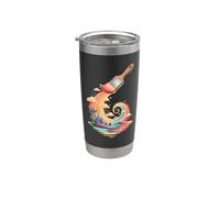 Abstract Art Pennello Pittore Vernice Dipinto Bicchiere termico in acciaio inox doppia parete