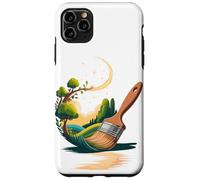 Abstract Art Pennello Pittore Vernice Dipinto Custodia per iPhone 11 Pro Max