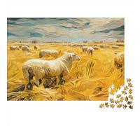 Abstract Art, Sheep Puzzle Da 1000 Pezzi Per Adulti Puzzle Da 1000 Pezzi Giochi Educativi Decorazione Della Casa Puzzle I Migliori Regali Per Uomini E Donne 1000pcs (75x50cm)