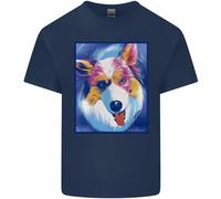 Abstract Australiano Pastore Cane T-Shirt Ragazzi Ragazze