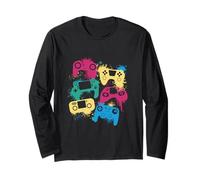 Abstract Control Devices Digital Entertainment Art Maglia a Manica