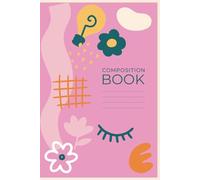 Abstract Cute A4 Composition Notebook: Wide Ruled Notebook | A4 Size | 100 Pages | Teens & Young Adult