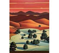 Abstract Desert 700 Piece Jigsaw Puzzles for Adults, Colourful, Challenging & Brainteasing Adult puzzles 700 Pieces Tree, Fun jigsaws for The Whole Family 20x15 inch