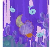 Abstract Dreamland Notebook - Fish upon the sky: Abstract Dreamland Notebook