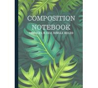 Abstract Elegance: College Ruled Composition Notebook: 120 Pages | 8.5 x 11 in | Single Ruled | Simple Abstract Cover Design | Matte Finish