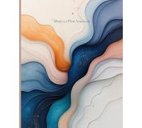 Abstract Flow Notebook: A Minimalist Art Notebook with Fluid Forms and Modern Expression