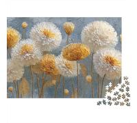 Abstract Flower Wall Art Jigsaw Puzzle Impossible 1000 Pezzi Decorazione Per La Casa. Rilassamento E Intelligence Per Adulti E Ragazzi Da 14 Anni 52x38cm/1000pcs