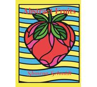 Abstract Fruits: Coloring Book