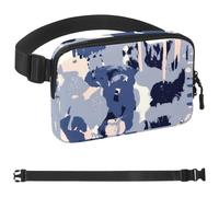 Abstract Graffiti-36 - Marsupio unisex, alla moda, per jogging, escursionismo, escursionismo, donna, uomo, multicolore, 4 x 23 x 15 cm, Multicolore, 1.5x9.0x5.9in/4x23x15cm