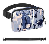 Abstract Graffiti-40 - Marsupio a tracolla per uomo e donna, borsa da cintura per viaggi, casual, passeggiate, corsa, escursionismo, ciclismo, multicolore, 4 x 23 x 15 cm, Multicolore,