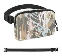 Abstract Graffiti-48 - Marsupio unisex, alla moda, per jogging, escursionismo, escursionismo, donna, uomo, multicolore, 4 x 23 x 15 cm, Multicolore, 1.5x9.0x5.9in/4x23x15cm