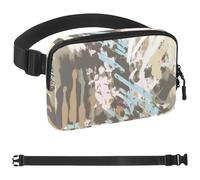 Abstract Graffiti-49 - Marsupio a tracolla per uomo e donna, borsa da cintura per viaggi, casual, passeggiate, corsa, escursionismo, ciclismo, multicolore, 4 x 23 x 15 cm, Multicolore,